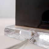 Paire de lampes en verre et céramique Simon Pearce