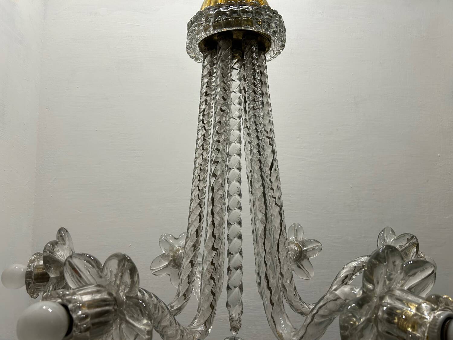 Art Deco Murano Glass Chandelier 1920/40’s
