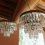 Pair of tassel ceiling lights
