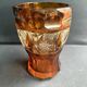 Amber Crystal Vase – Bohemia