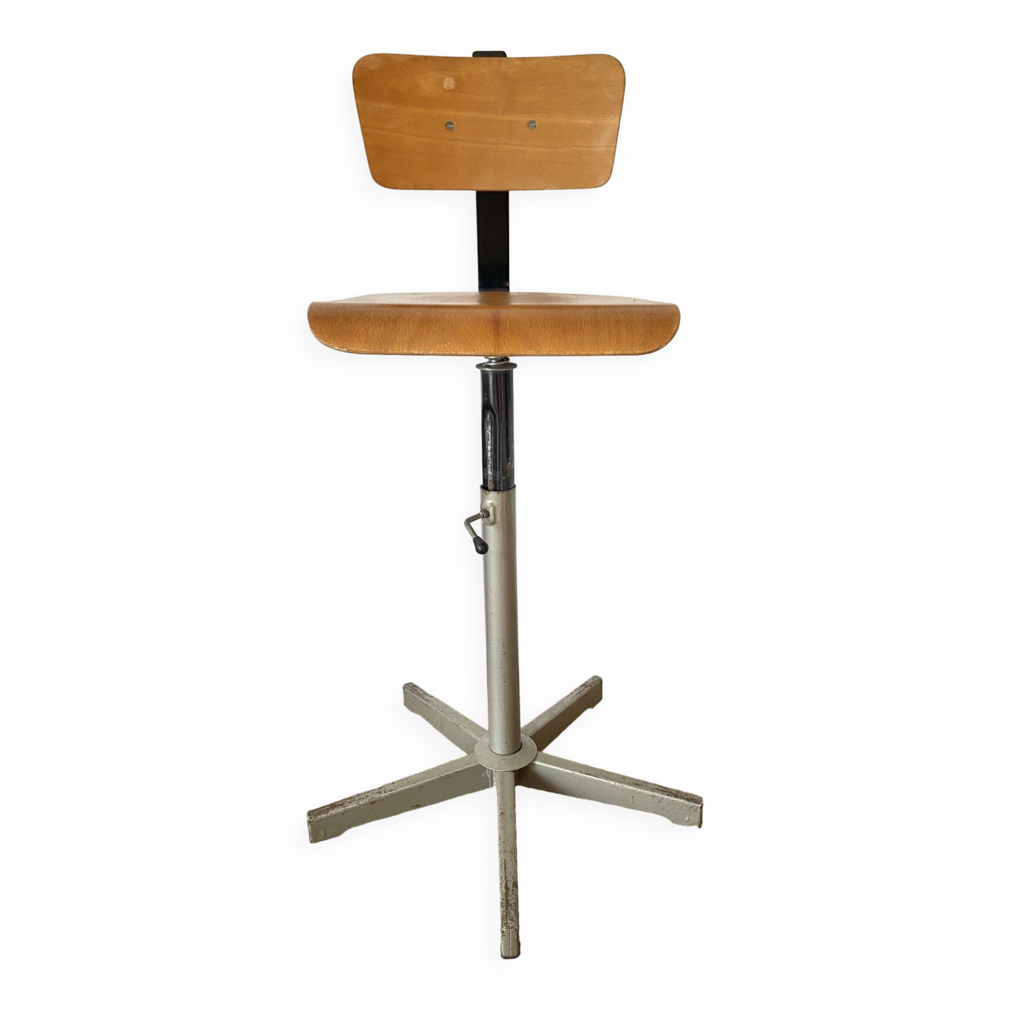 Vintage industrial workshop chair