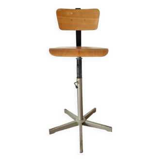 Vintage industrial workshop chair