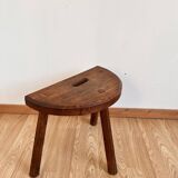 Wooden tripod stool