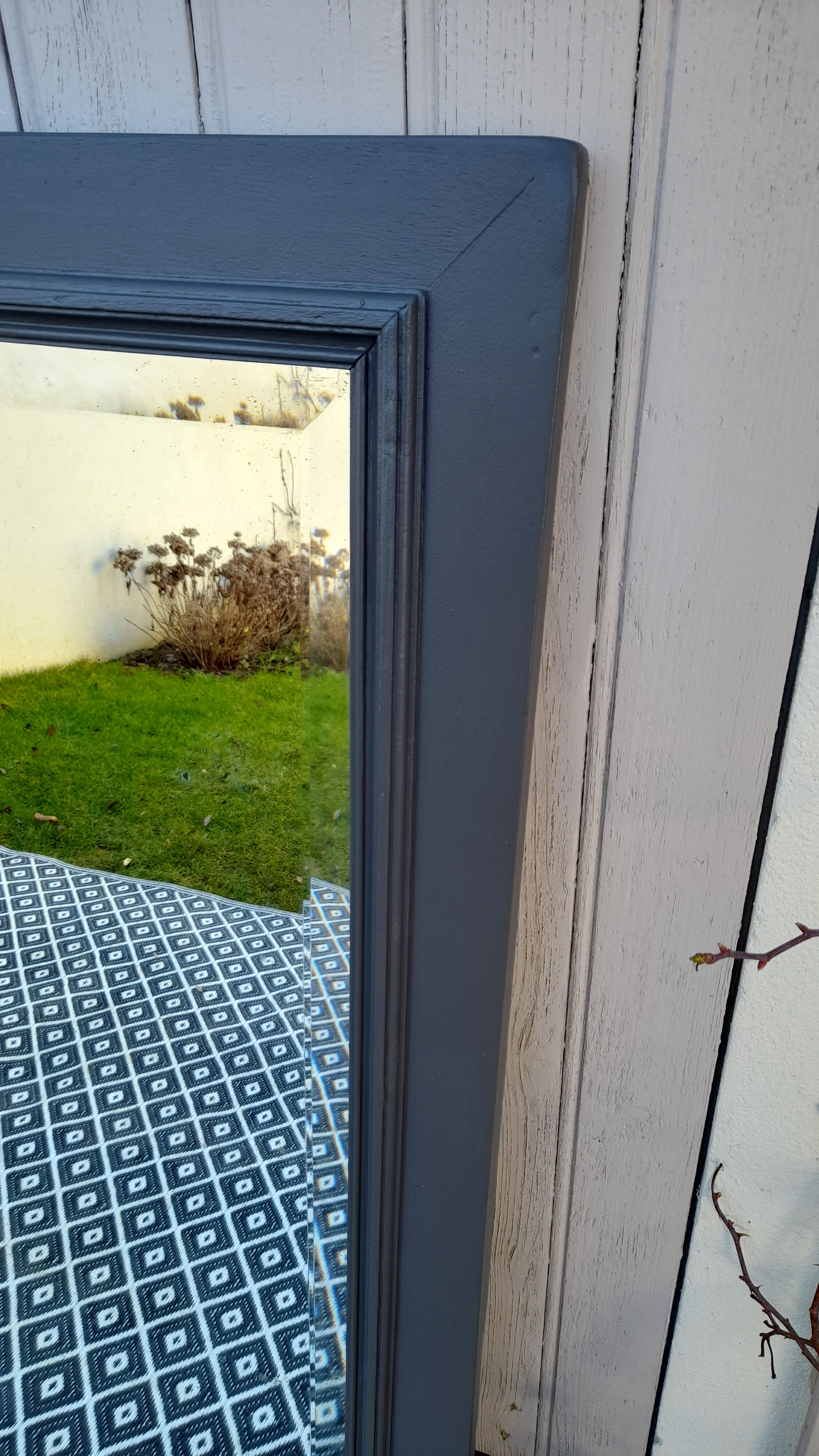 Beveled mirror, 135x82 cm