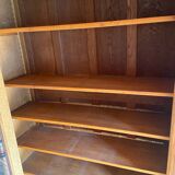 1960s glass-fronted bookcase