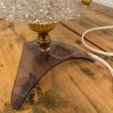 Perspex table lamp
