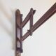Scandinavian Teak and Hemp Scissors Wall Lamp by Ib Fabiansen for Fog & Mørup, 1950s