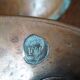 7 English copper measures, 19th century