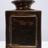 Superb square Ceramic Table lamp 1970s France