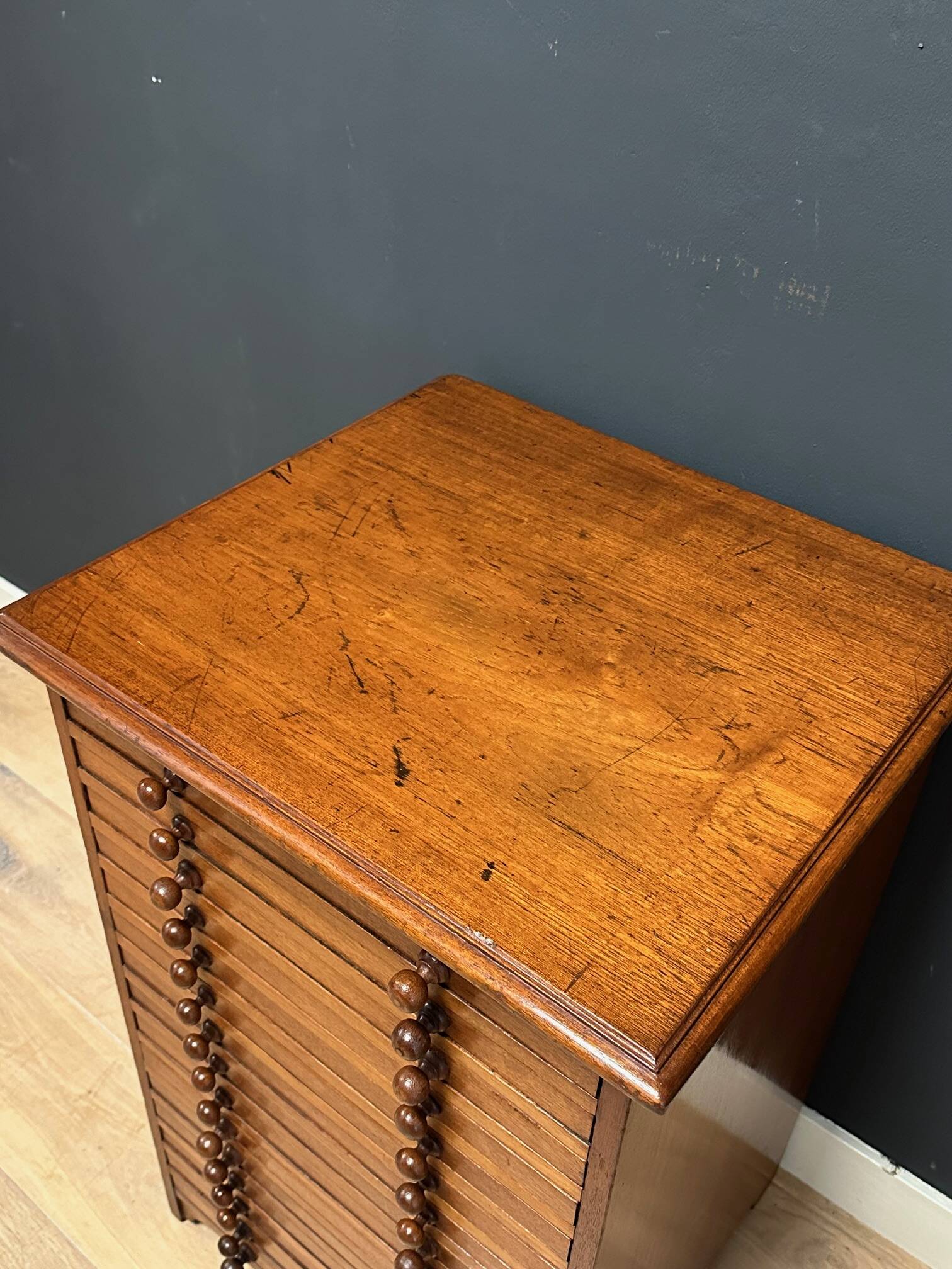 Antique collectors cabinet