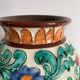 Cerart Monaco vase – relief floral decoration – signed and numbered – year
