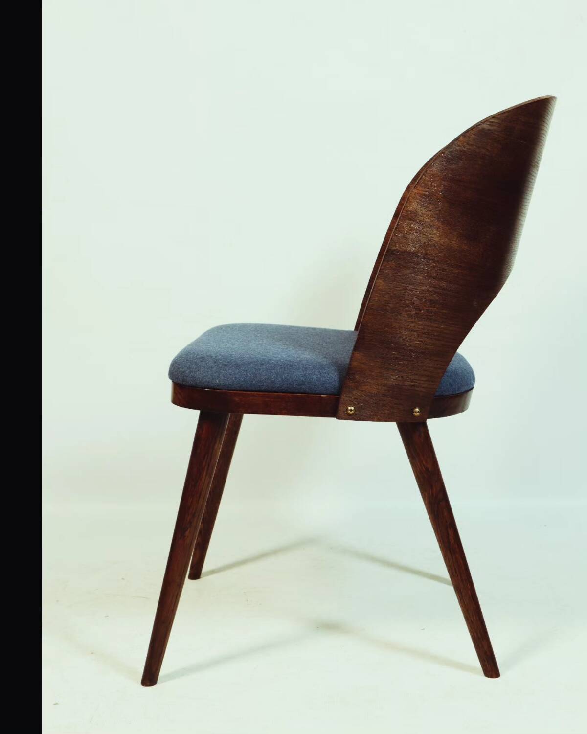 Chaises de salle à manger en chêne design vintage personnalisées