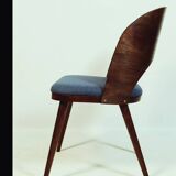 Chaises de salle à manger en chêne design vintage personnalisées