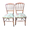 Pair of antique Napoleon style chair