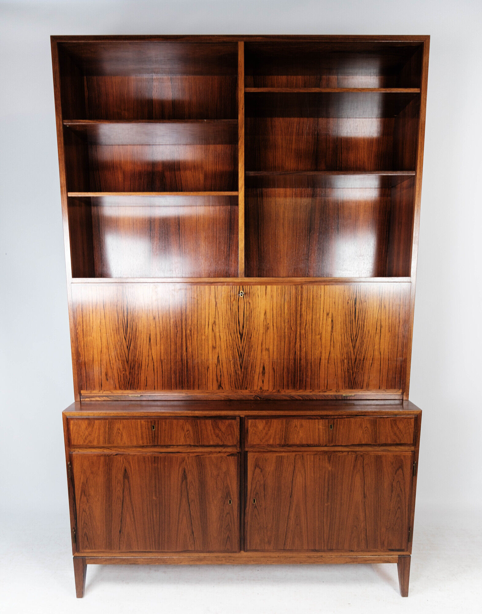 Secretaire in rosewood of danish design from the 1960s