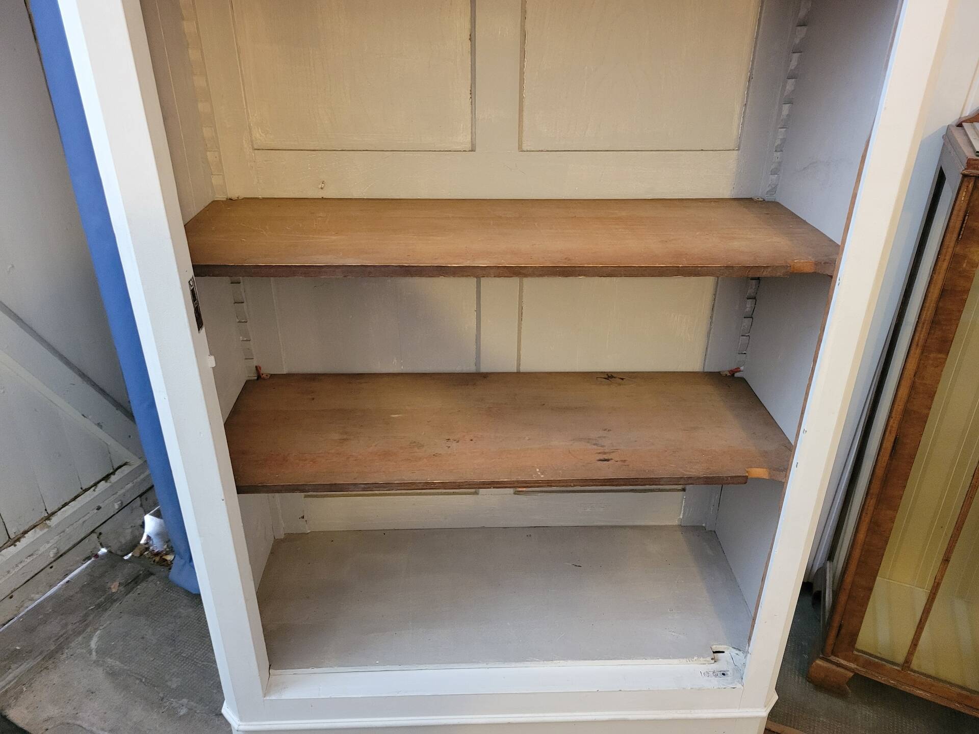 Old library storage furniture