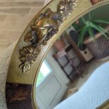 Miroir ovale art déco des années 30