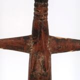 Ashanti Akuaba African Art Statue from Ghana, wooden, 1980s.