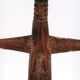 Ashanti Akuaba African Art Statue from Ghana, wooden, 1980s.