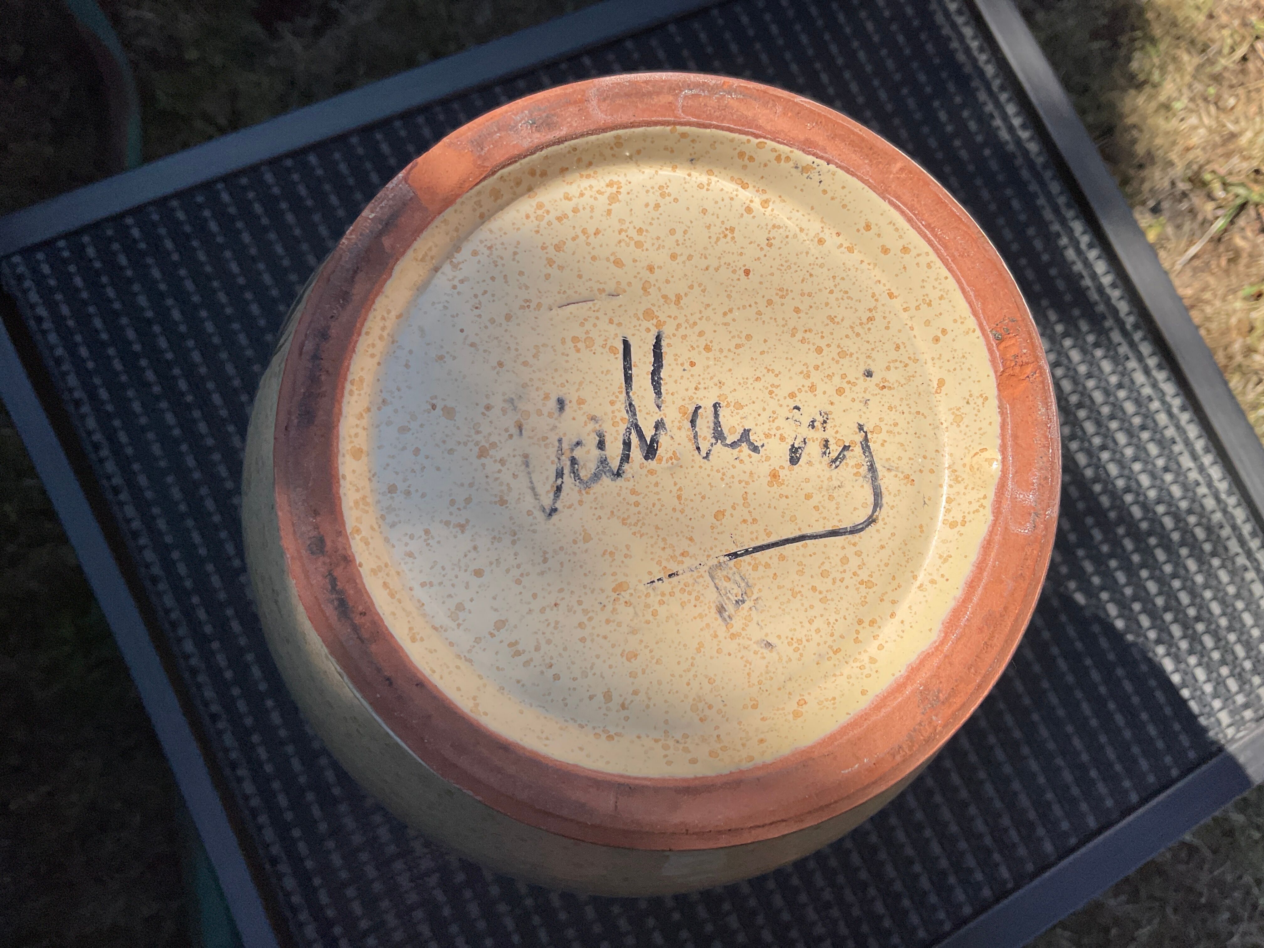 Vase# Provençal vallauris