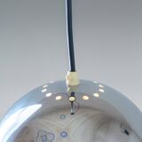 Mid - Century Modern Eye Ball Reggiani Pendant, Italy, Set of two