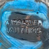 Ceramic pitcher Alain Maunier Vallauris