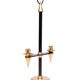 1940s Italian Brass candle stick holder