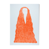 Les cheveux, monotype