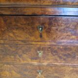 Chest of drawers with old marble