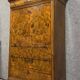Louis Philippe period secretary with walnut ogee