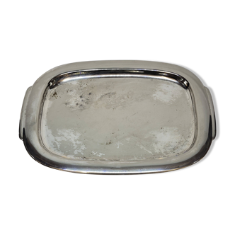 Prata Wolff Vintage Silver Metal Tray