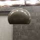 large vintage chrome arch lamppost 70s