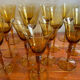 Series of blown glass stemware