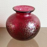 Loetz "mimosa" vase, in iridescent glass