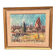 Huile su panneau suédoise – “Landskap” par A. Roos – Signée – Vintage