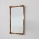 Large 20th century rectangle gilded Deknudt mirror in Baroque style, Belgiu