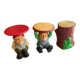Set of three stools Gnomes, Kartell, Starck