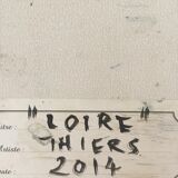 Huile sur panneau Daniel Thiers, Loire, 2014