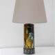 Sculptural table lamp in ceramic, designed by Bonnie Rehnqvist, Sweden, 1972