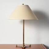 Brass table lamp by Josef Frank, original shade