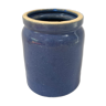 Blue pot in glazed stoneware - Bourdon Frères Paris
