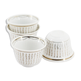 Set of 4 Moroccan ceramic cups