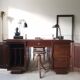 Antique double desk