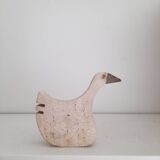 Fratelli Manelli travertine goose sculpture