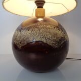 Pop Art German Ceramic Floor Lamp from Pan Keramik, 1970s