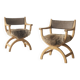 Henning Kjærnulf kurul, dining chair (pair)