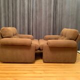 Pair of Coronado armchairs, designed by Tobia Scarpa, C&B Italia, 1960s
