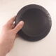 vintage black ceramic pocket cup 1980 Jacques Molin