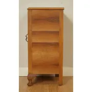 Vintage Art Deco Nightstand in Walnut