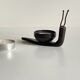Brutalist vintage snail shape candle holder